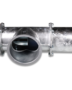 Transfer funnel onto 2nd auger FV 125 (incl tension shaft)